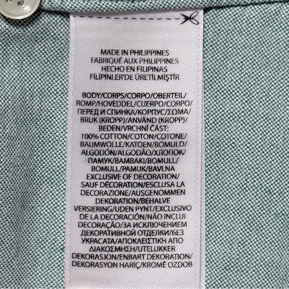 NEW Ralph Lauren Men's Green Button-Down Slim Fit Oxford Shirt Size SP Perfect - Picture 7 of 9